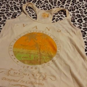 Van's racerback tank